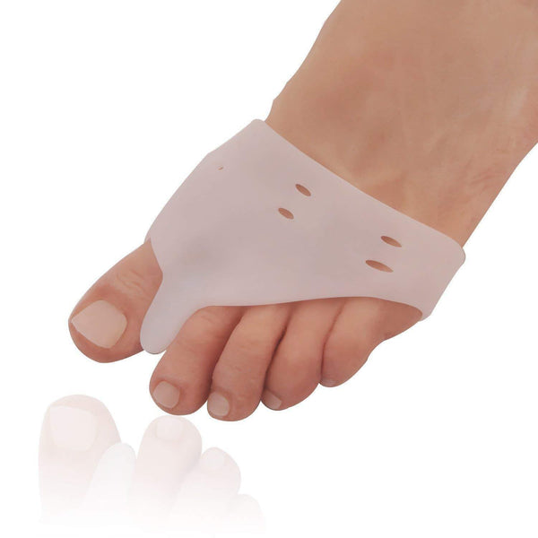 Dr. Frederick's Original Deluxe Metatarsal Cushion & Bunion Pad -- 2 Pieces - for Forefoot Pain, Bunions, and Tailor's Bunions
