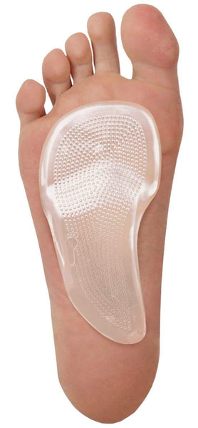 Dr. Frederick's Original Self-Adhesive Metatarsal & Arch Support Insole Gel Pads -- 2 Pieces - for Metatarsal and Arch Support