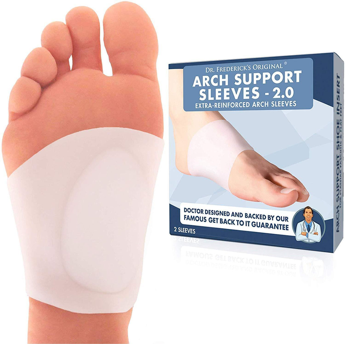 Dr Fredericks Original Arch Support Sleeve 20 For Flat Feet Dr Fredericks Original 